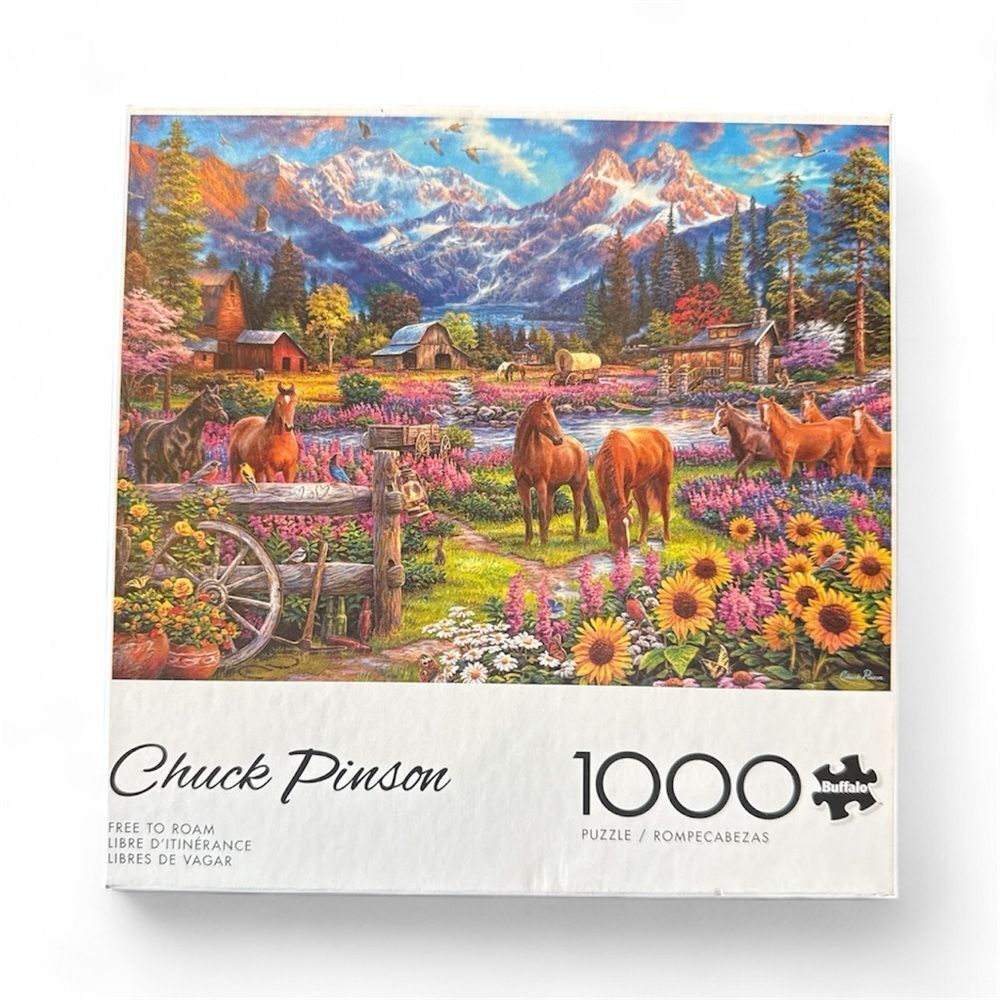 Buffalo Games Chuck Pinson 'Free to Roam' 1000-Piece Puzzle